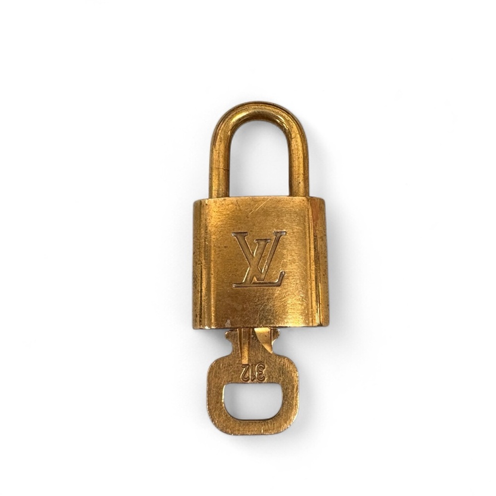 Louis Vuitton Brass Lock and Key Set #312